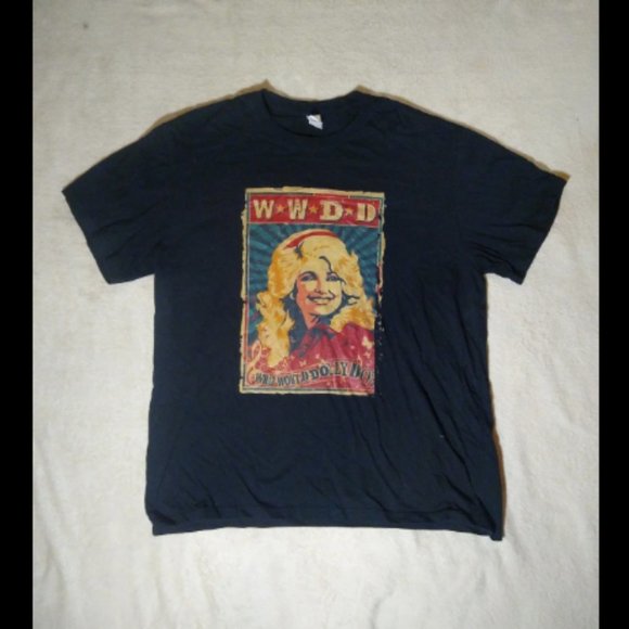 Tops Dolly Parton Dollywood Merchandise What Would Dolly Do Sz Xl